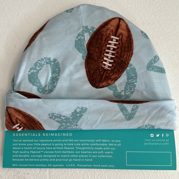 Posh peanut football beanie - Picture 3 of 3